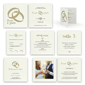 ENSEMBLE INFINI - INVITATION DE MARIAGE