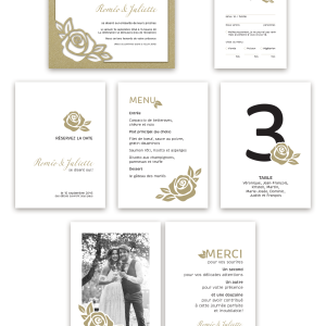 ENSEMBLE ROSAE - INVITATION DE MARIAGE