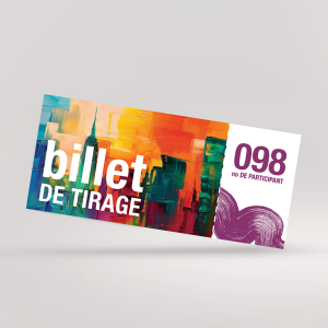Billet de tirage