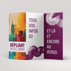 Dépliant