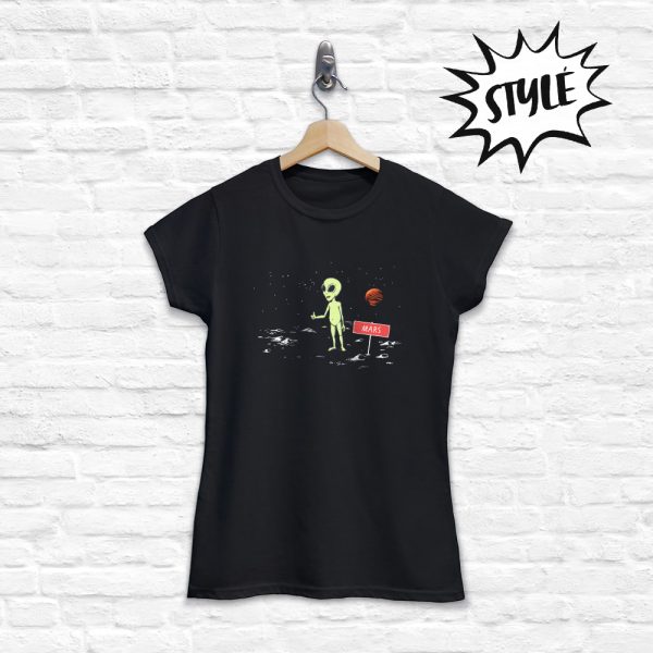 T-shirt Alien qui fait du pouce
