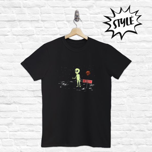 T-shirt Alien qui fait du pouce