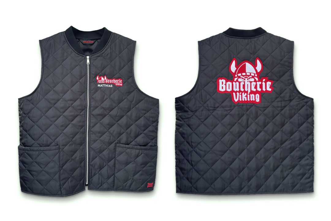 Broderie sur veste