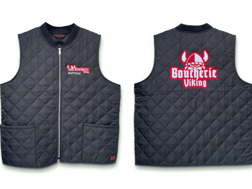 Broderie sur veste