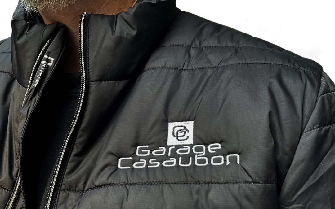 Broderie sur manteau
