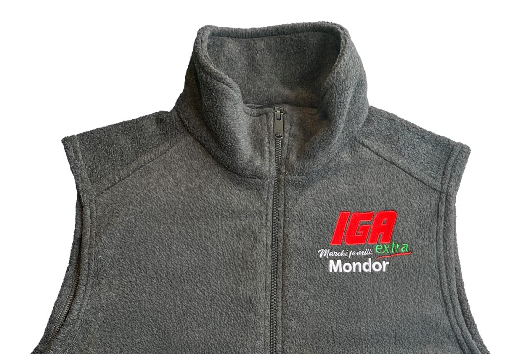 Broderie sur uniforme