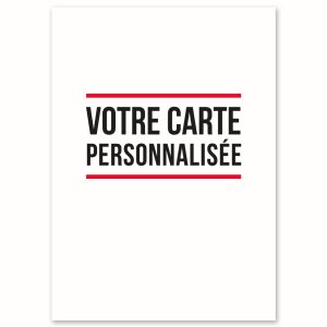 EDV-000 | VOTRE CARTE PERSONNALISÉE