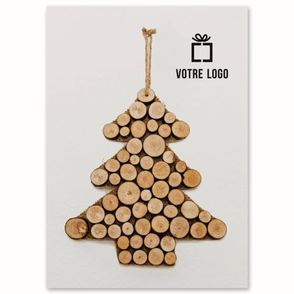 EDV-1050 | SAPIN EN ROND DE BOIS