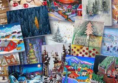 Cartes de Noël – Artiste du Québec