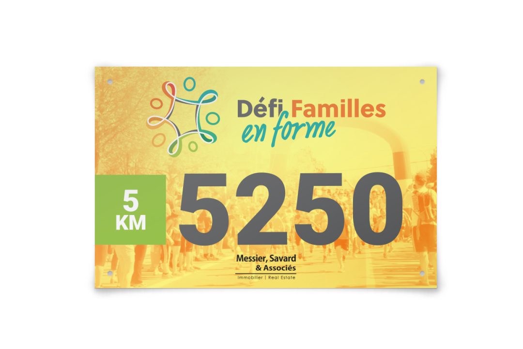 Dossard – Défi Familles en forme