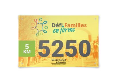 Dossard – Défi Familles en forme