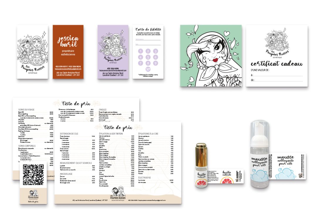 Graphisme – Liste de prix