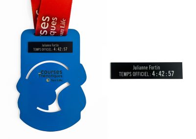 Gravure – Plaquette pour médaille