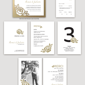 ENSEMBLE ROSAE - INVITATION DE MARIAGE